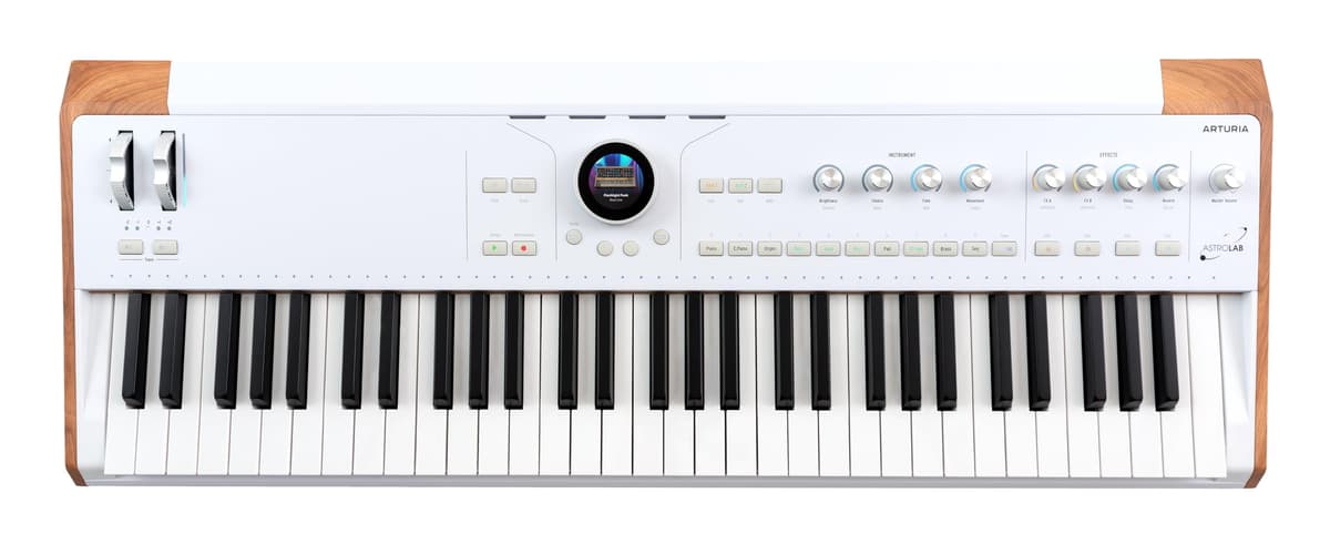 Arturia AstroLab 61 teclas teclado de escenario semicontrapesado, 1300 sonidos y Analog Lab Pro incluido 61 note