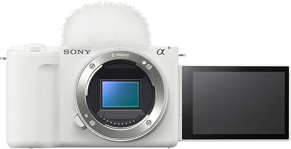 Sony Alpha ZV-E10 II - Cámara Mirrorless APS-C con Lente Intercambiable para Creadores de Contenido - Blanco - Solo Cuerpo ZVE10M2W