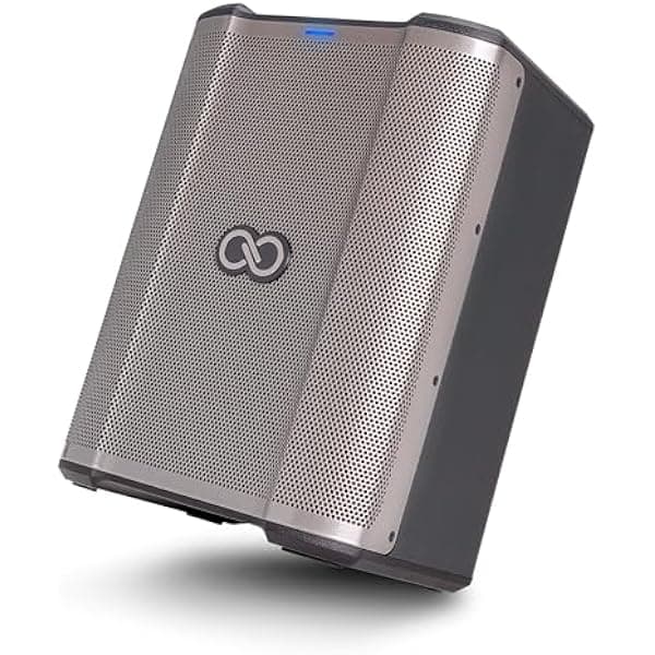 Sheeran Special Edition Busker - Parlante PA Portátil 200W con Batería Recargable, Bluetooth, Mixer de 3 Canales, Efectos Alesis, App, Carga USB... SHEERAN BUSKER