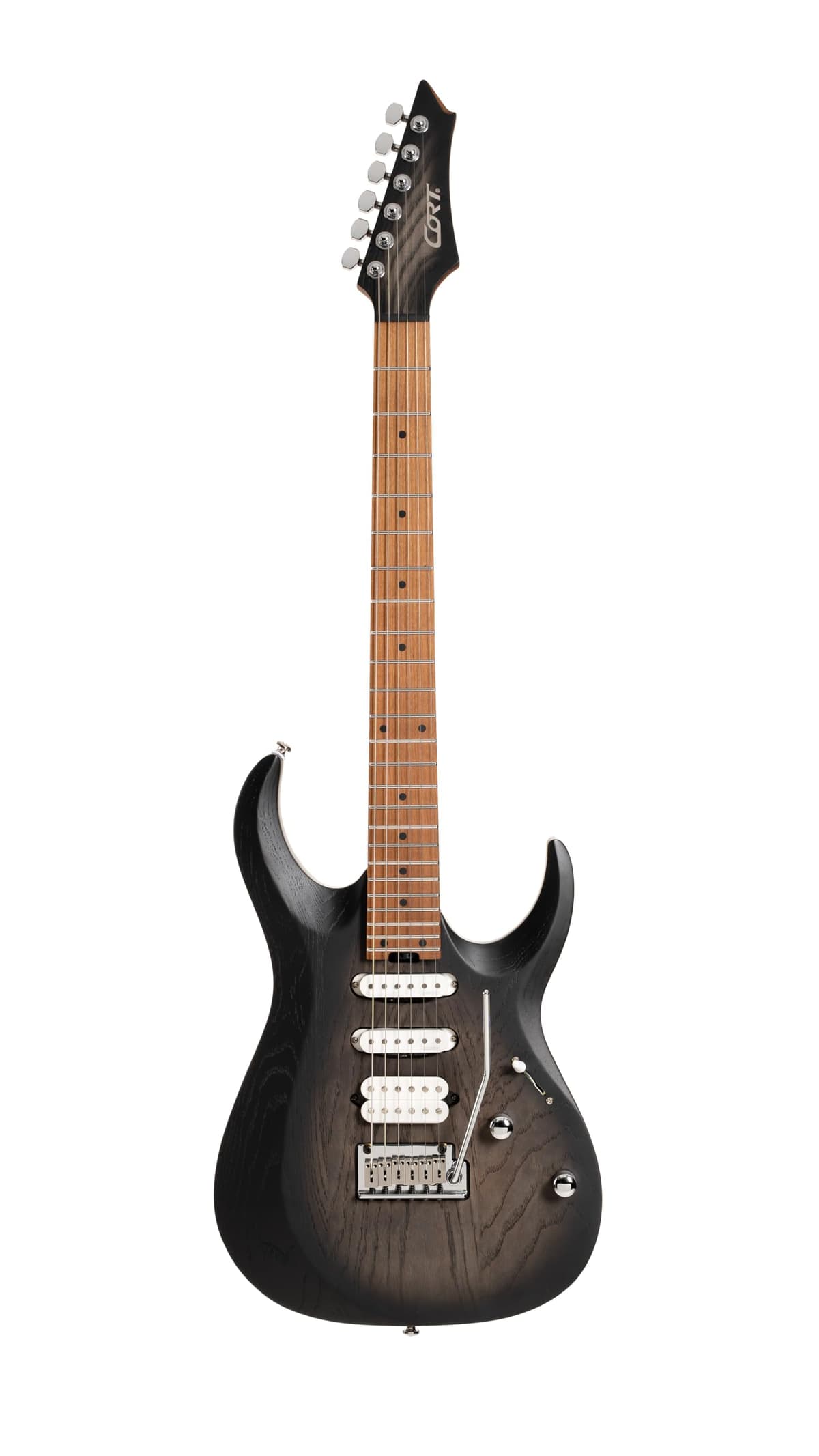 Cort X Series X700OPBB Guitarra Eléctrica de 6 Cuerdas Alto Rendimiento Black Burst Triality