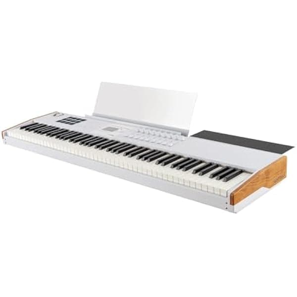 Arturia KeyLab 88 mk3 controlador MIDI 88 teclas contrapesadas acción de martillo - Blanco