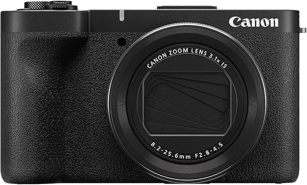 Canon PowerShot V1, Cámara Híbrida, Lente Zoom Ultra Gran Angular Integrado, Video 4K, Vlogging, Transmisiones en Vivo, Creación de Contenidos, Diseño Compacto... 6390C001