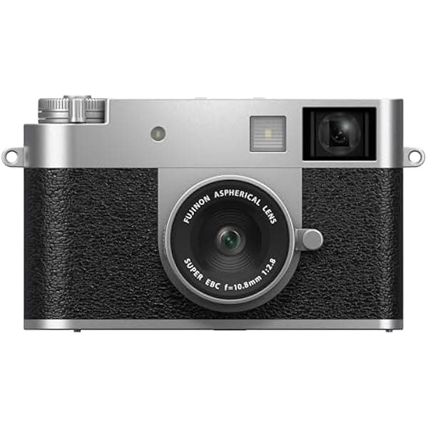 Fujifilm X Half 16954095 cámara digital compacta premium color plata, ligera y de alta resolución