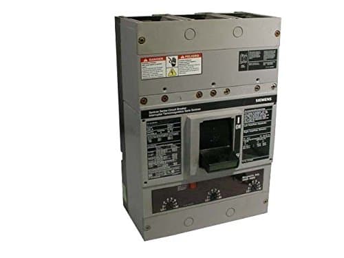 SIEMENS HJXD63B225 Interruptor Automático 3 Polos 225A 600V Usado 35kA UL Industrial Panelboard MCCB