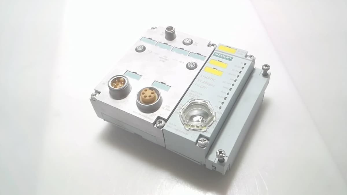 SIEMENS SIMATIC ST76 6ES7154-8FX00-0AB0 IM154-8FX PN/DP CPU, módulo maestro DP, CPU integrada, 1.5MB, interfaz PROFINET/PROFIBUS, automatización industrial