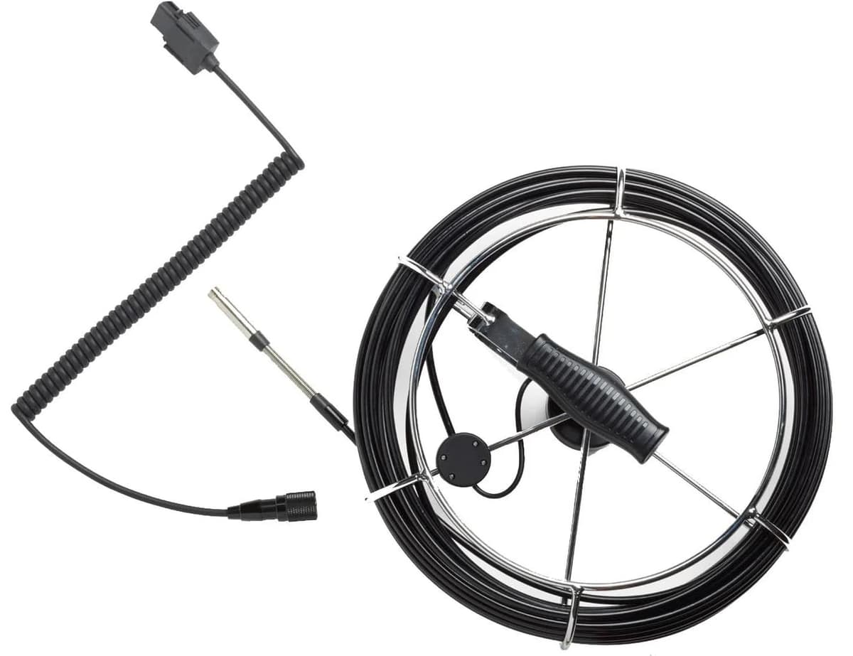 Fluke FLK-9MM/20M Probe endoscopio 9 mm con carrete de sonda 20 m, cámara vista frontal