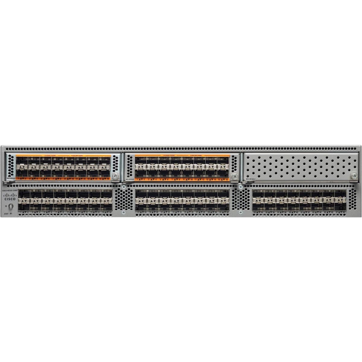 Cisco Nexus N5K-C5596T-FA Switch Gestionable 10GbE - 32 Puertos RJ-45 - 19 Slots de Expansión - 32 Puertos Totales - Montaje en Rack N5K-C5596T-FA-cr