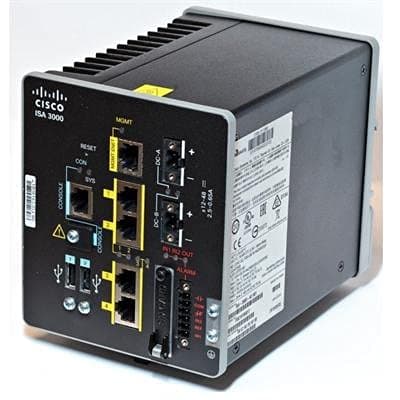 Cisco ISA-3000-2C2F-K9 Firewall de Red Seguridad Perimetral Appliance 3000 Next-Gen UTM Industrial Rugged Gigabit VPN Cisco Systems