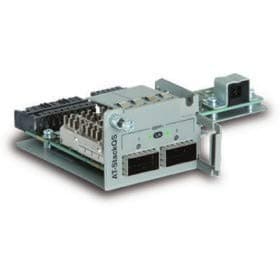Allied Telesis AT-STACKQS módulo de expansión QSFP, 2 ranuras QSFP+, alto rendimiento, para switches y redes empresariales