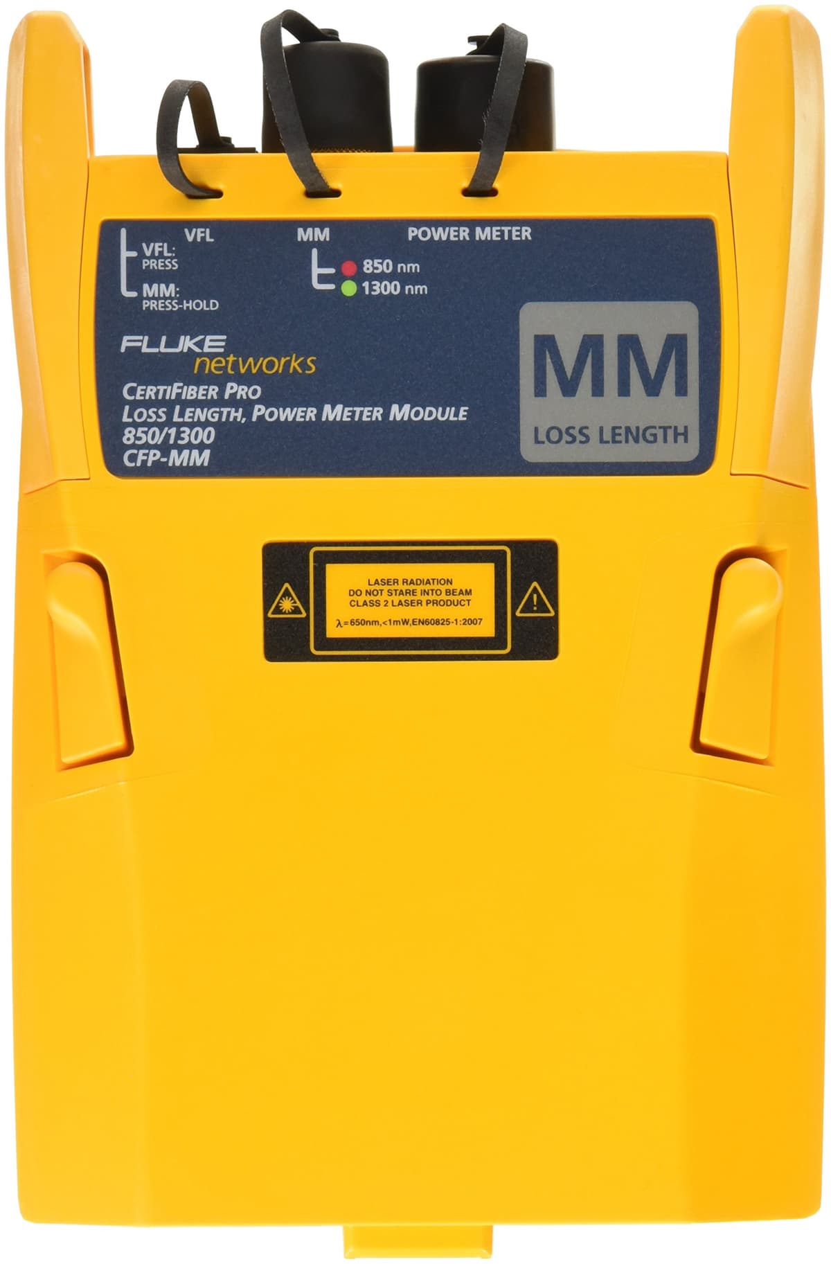 Fluke Networks CertiFiber Pro CFP-MM Módulo de Reemplazo para Set de Pruebas de Pérdida Óptica Multimodo, 1 Unidad, PartNumber 4355576 CFP-MM Mod