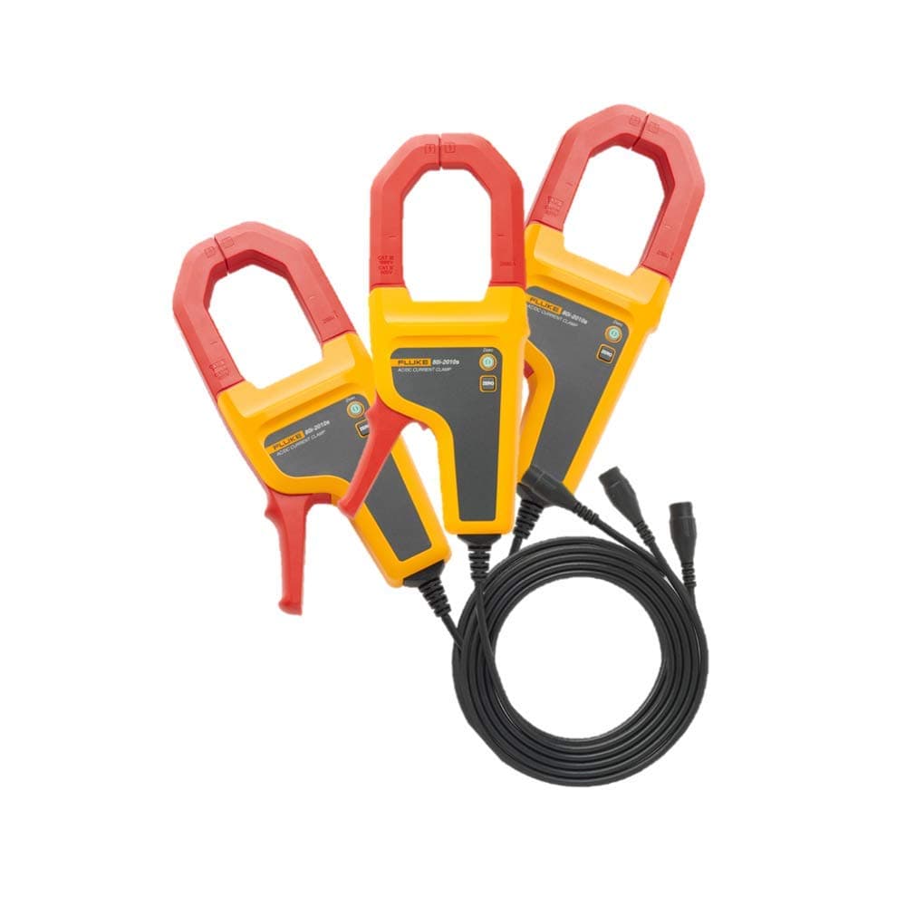 Fluke 80i-2010s/3PK Pinza Amperimétrica de Corriente AC/DC 2000A | 3 Pack | Abrazadera de Corriente | Accesorio para Multímetro