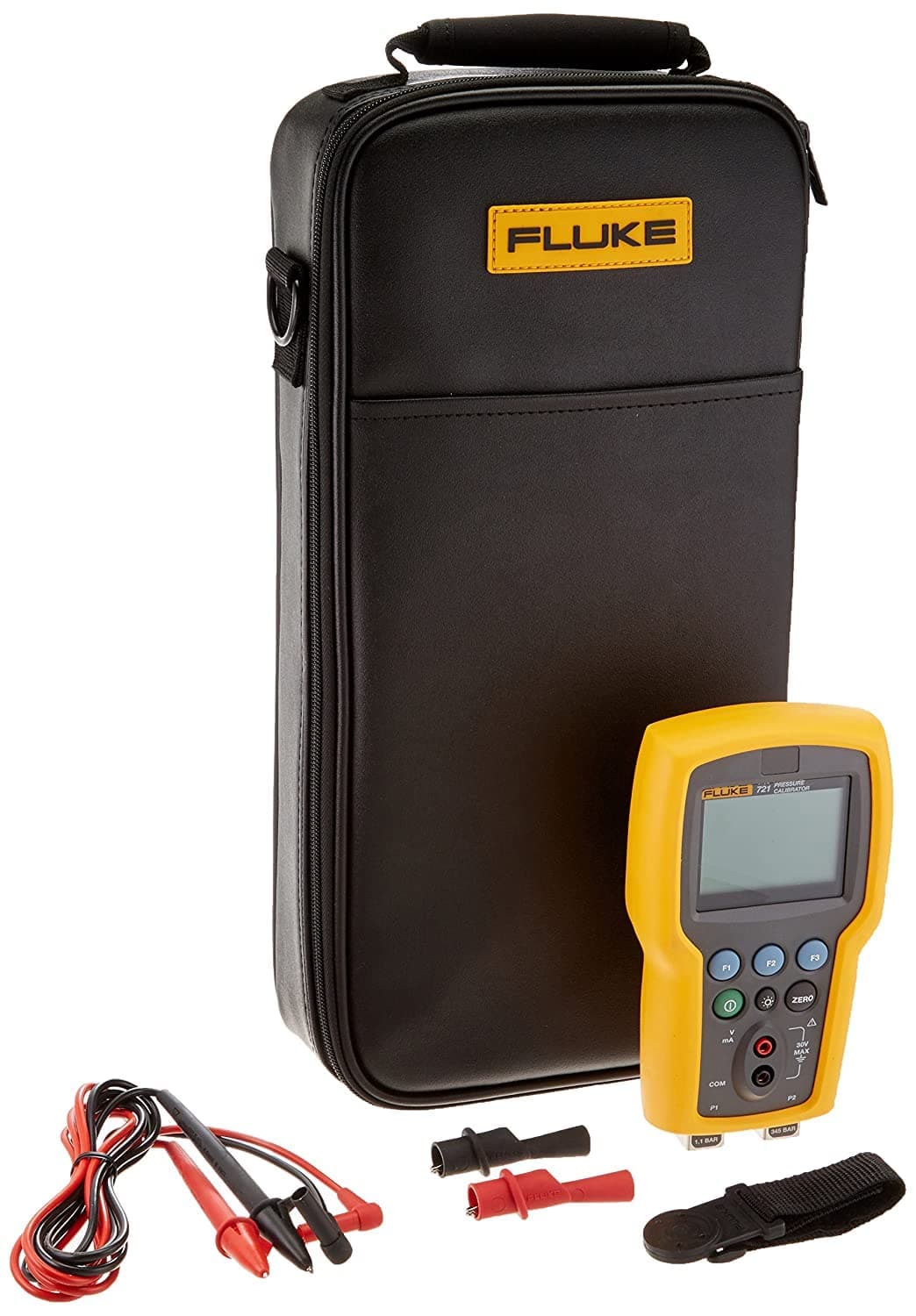 Fluke 721 FLUKE-721-1650 Calibrador de Presión de Doble Sensor, 16 PSIG y 5000 PSIG, 2.3" x 7.9" x 4.3"