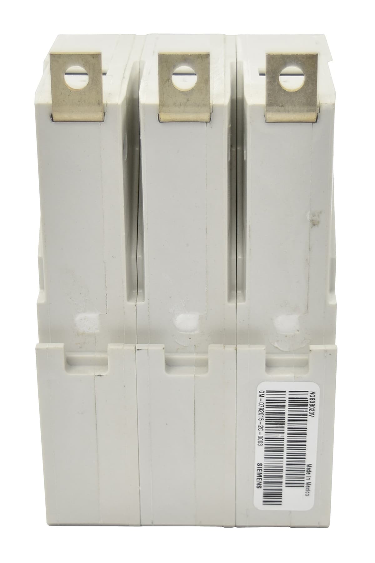SIEMENS ITE NGB3B020 Breaker 3 polos 600V 20A - Interruptor automático termomagnético - Disyuntor industrial - Cortacircuito tripolar