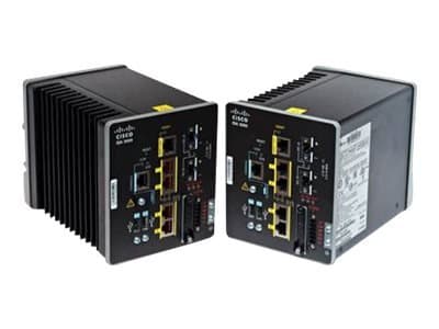 Cisco ISA-3000-2C2F-K9 Switch L3 Gestionado 2x10/100/1000 + 2xGigabit SFP Montaje en Riel DIN Alimentación DC Cumple TAA 3621086