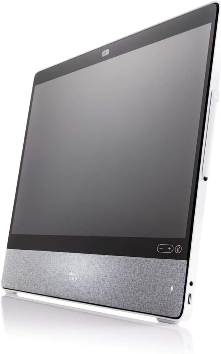 Cisco Webex Desk Pro CS-DESKPRO-K9 - Pantalla 27" 4K, Cámara 12 MP, Micrófono con Cancelación de Ruido, Dock USB-C, Garantía Limitada 90 Días