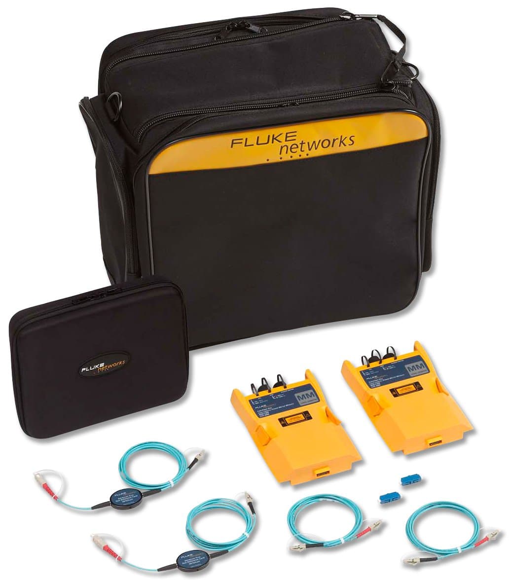 Fluke Networks CertiFiber Pro CFP-MM-ADD - Módulos Multimodo, kit adicional, certificación fibra óptica, pruebas MPO/LC, verificación pérdida/longitud, compatible Versiv