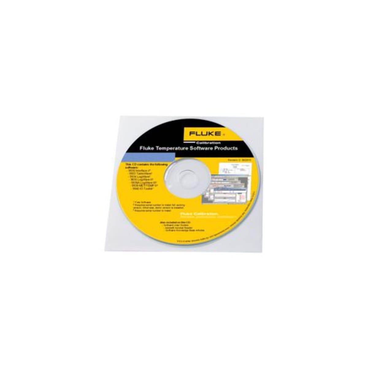 Fluke Calibration 9938-16-V5 Software de Calibración de Temperatura MET/Temp II V5.0, 115V 60 Hz, Fluke 9938-16-V5