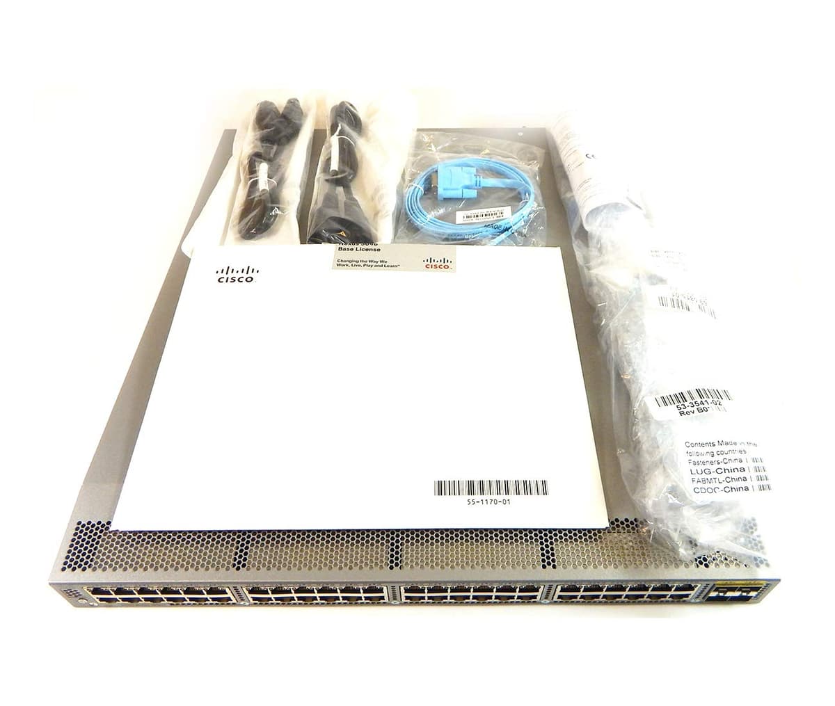 Cisco Nexus 3048 N3K-C3048TP-1GE Switch Capa 3 48 puertos 1GbE gestión avanzada bajo consumo para centros de datos y redes empresariales