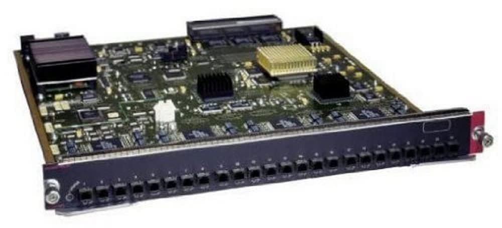 Cisco 6500 WS-X6024-10FL-MT Módulo de Switch, 24 puertos 10Base-FL, tarjeta de expansión para chasis Catalyst 6500, alto rendimiento, enterprise