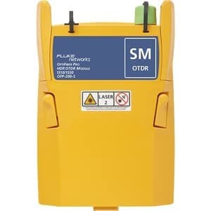 Fluke Networks OptiFiber Pro OFP-200-S-MOD Módulo HDR, certificación de fibra óptica, pruebas multimodo/monomodo, alto rango dinámico, análisis OTDR para redes profesionales