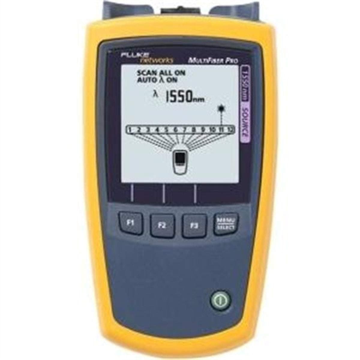 Fluke Networks MultiFiber Pro MF1310SOURCE Fuente de Luz Láser SM 1310 nm para Certificación de Fibra Optica Multinúcleo