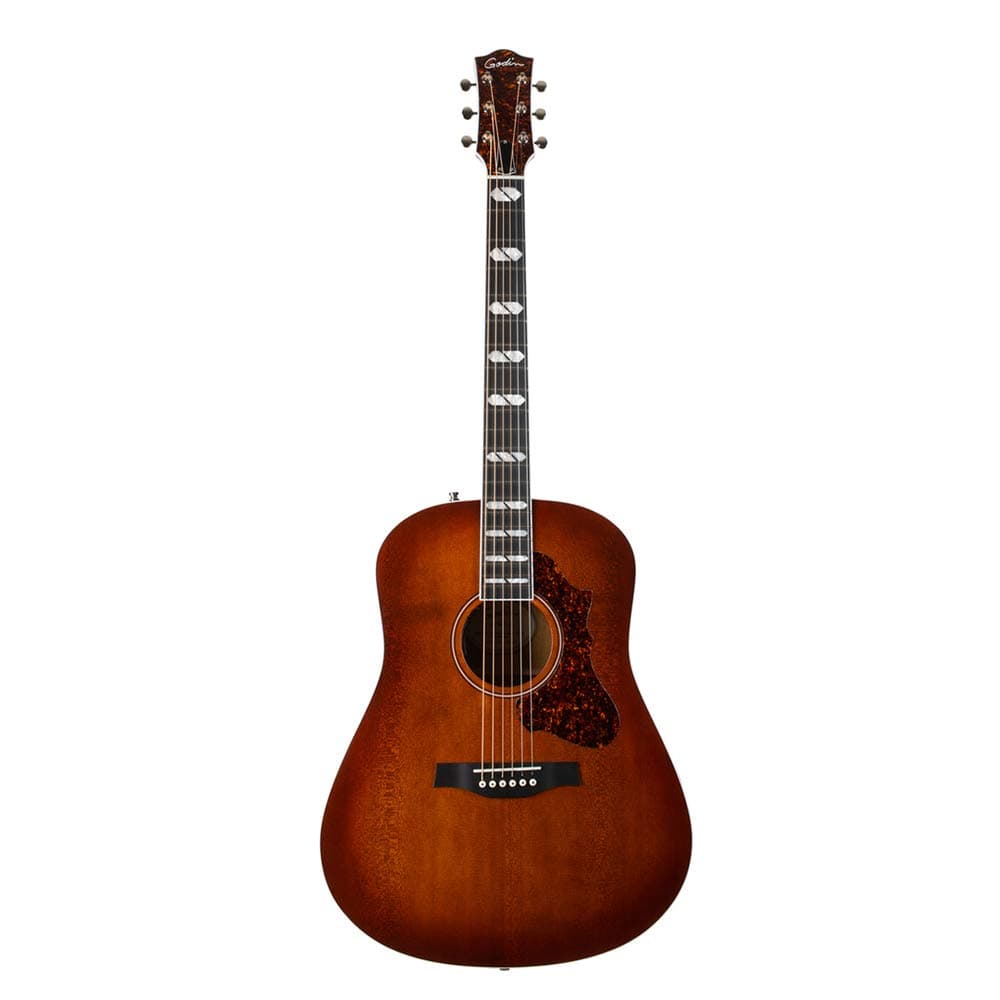 Godin 47918 Guitarra electroacústica de 6 cuerdas, Dreadnought, para diestros, Havana Burst (047918)