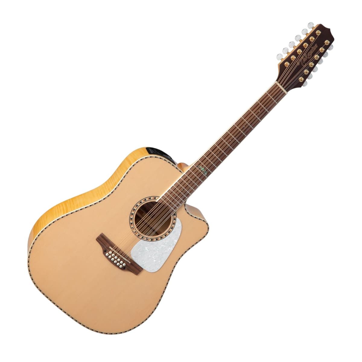 Takamine GD74CE Unison 12 cuerdas - Guitarra electroacústica, natural TAKGD74CE12UNATGB