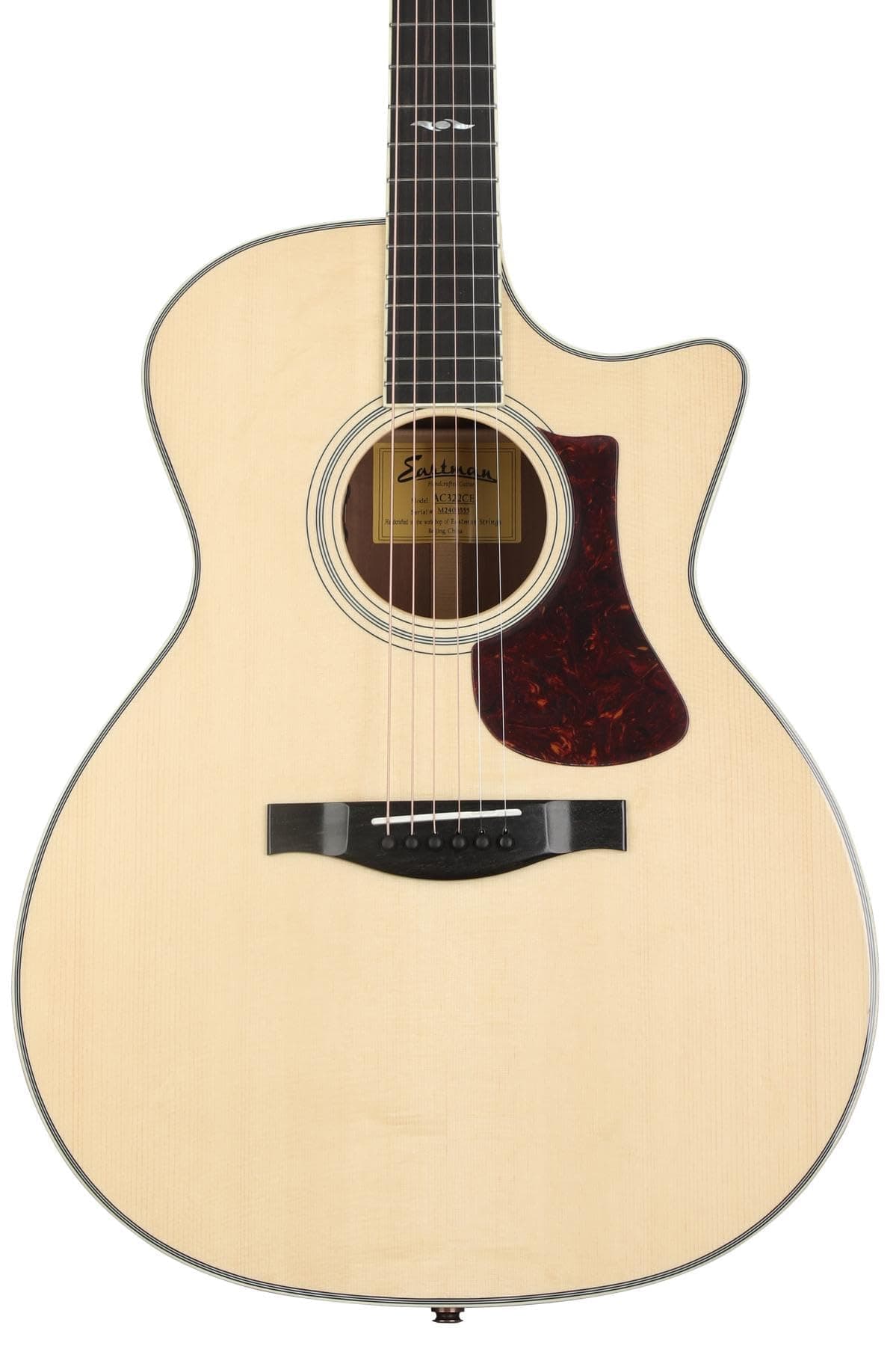 Eastman AC322CE Standard Grand Auditorium Guitarra Electroacústica Sitka/Mahogany Natural con Fishman Matrix 50-EAS-50295