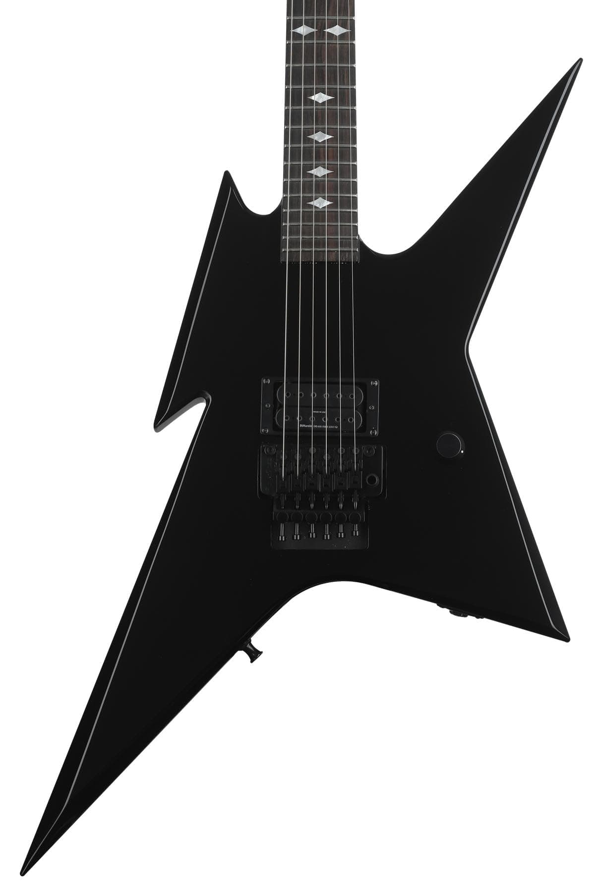 BC Rich Ironbird MK1 Legacy Guitarra Eléctrica con Floyd Rose - Negra IRONMK1FR80BK
