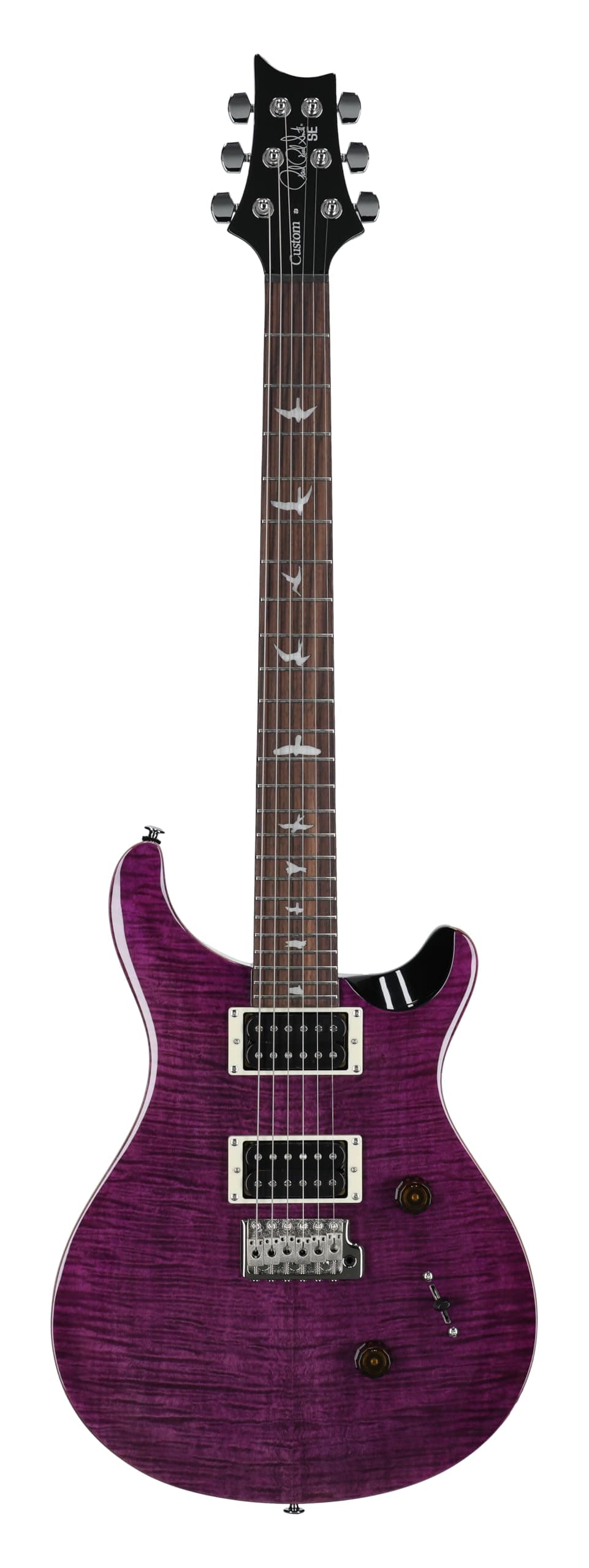 PRS SE Custom 24 Exclusiva Amethyst con Funda Gigbag guitarra eléctrica 108193::AT:
