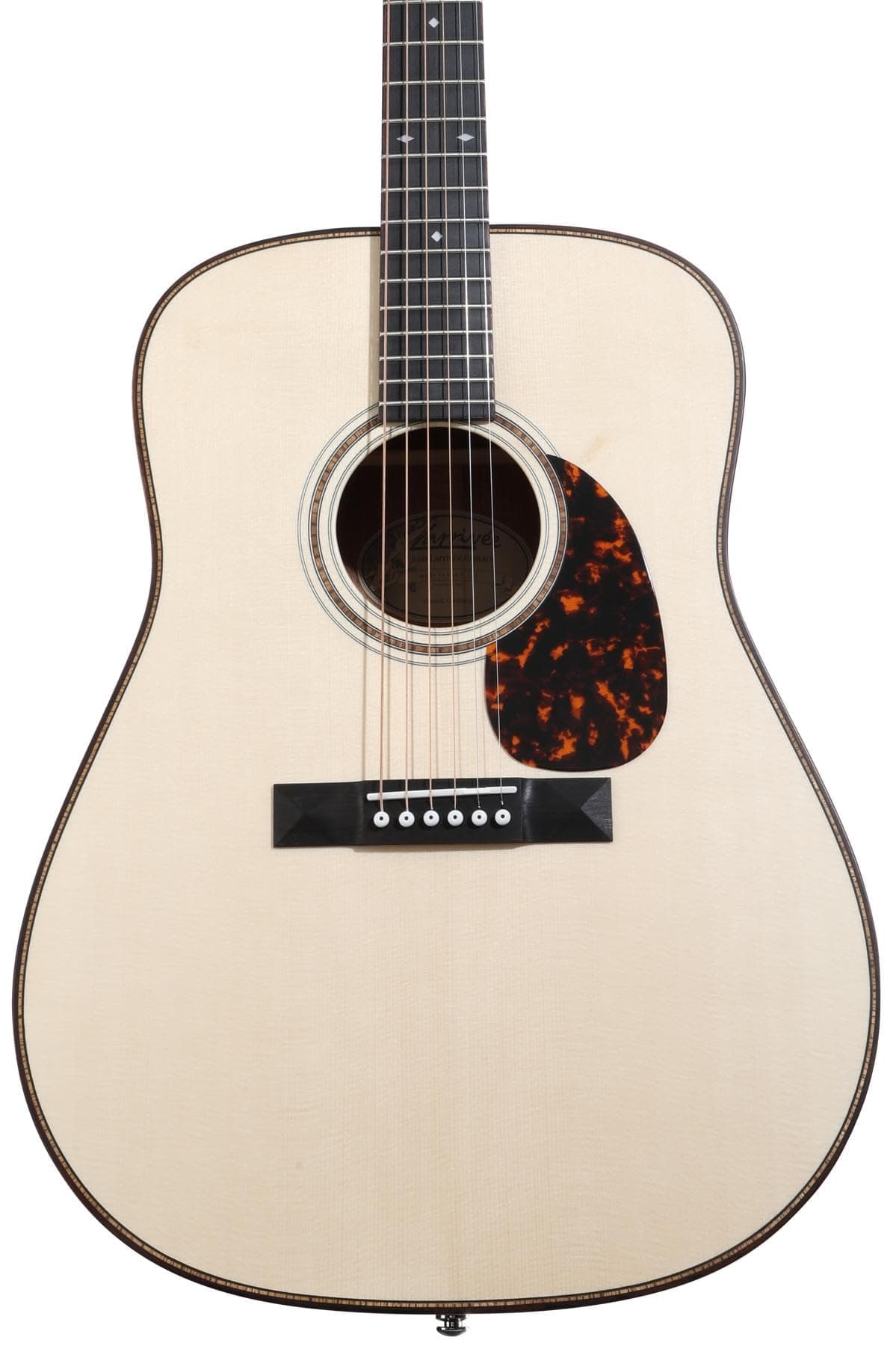 Larrivée D-24 guitarra acústica dreadnought caoba sólida Larrivee D-24 MH profesional artesanal sonido cálido y potente D-24-MH-0