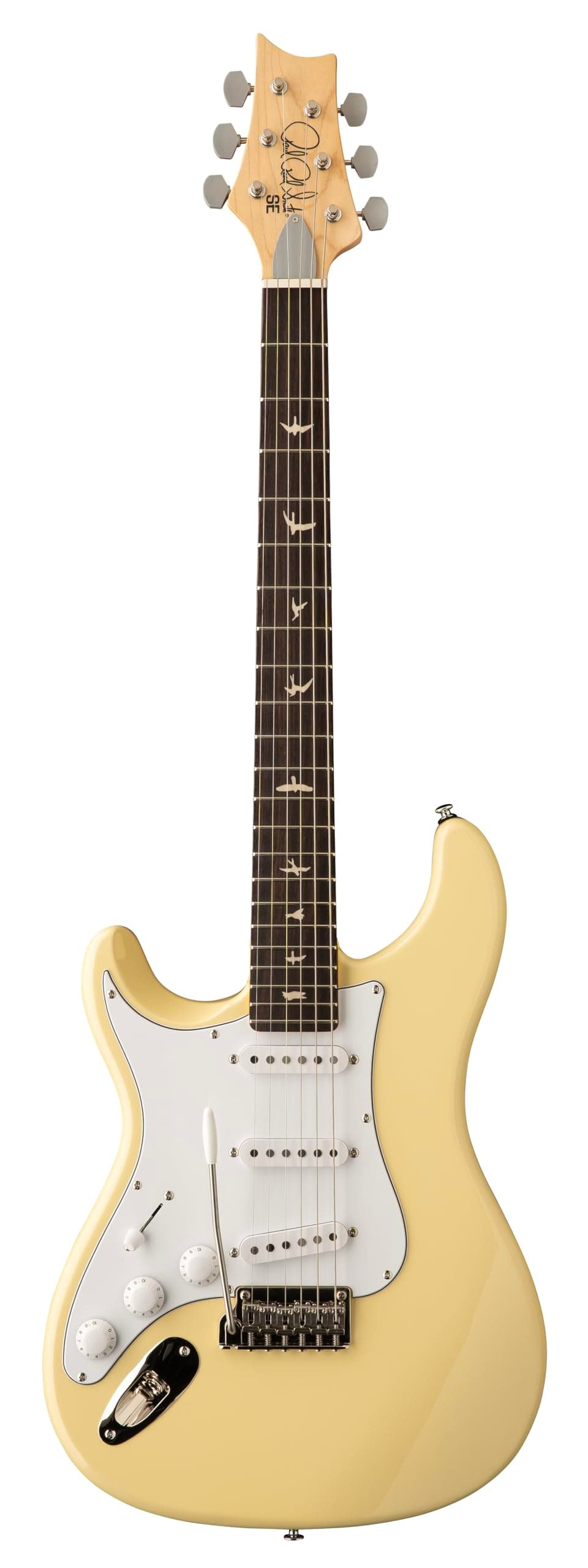 PRS SE Silver Sky Lefty - Guitarra Eléctrica zurda Moon White con funda Gigbag, PRS Guitars, modelo 114259::3J:
