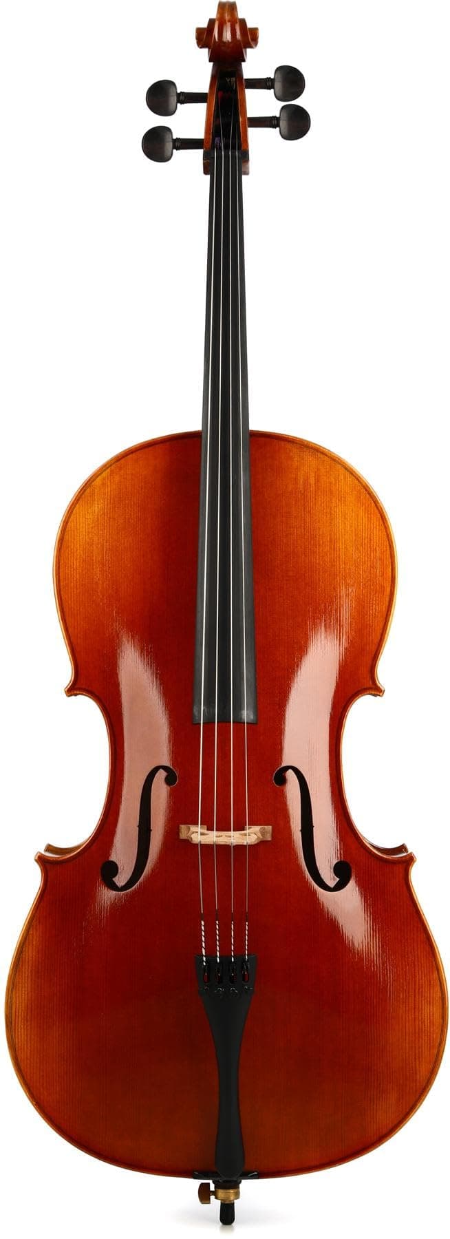 Howard Core C34 Core Conservatory Violonchelo 4/4 Laca Naranja-Rojo - Cello Profesional, Sonido Rico, Acabado Clásico