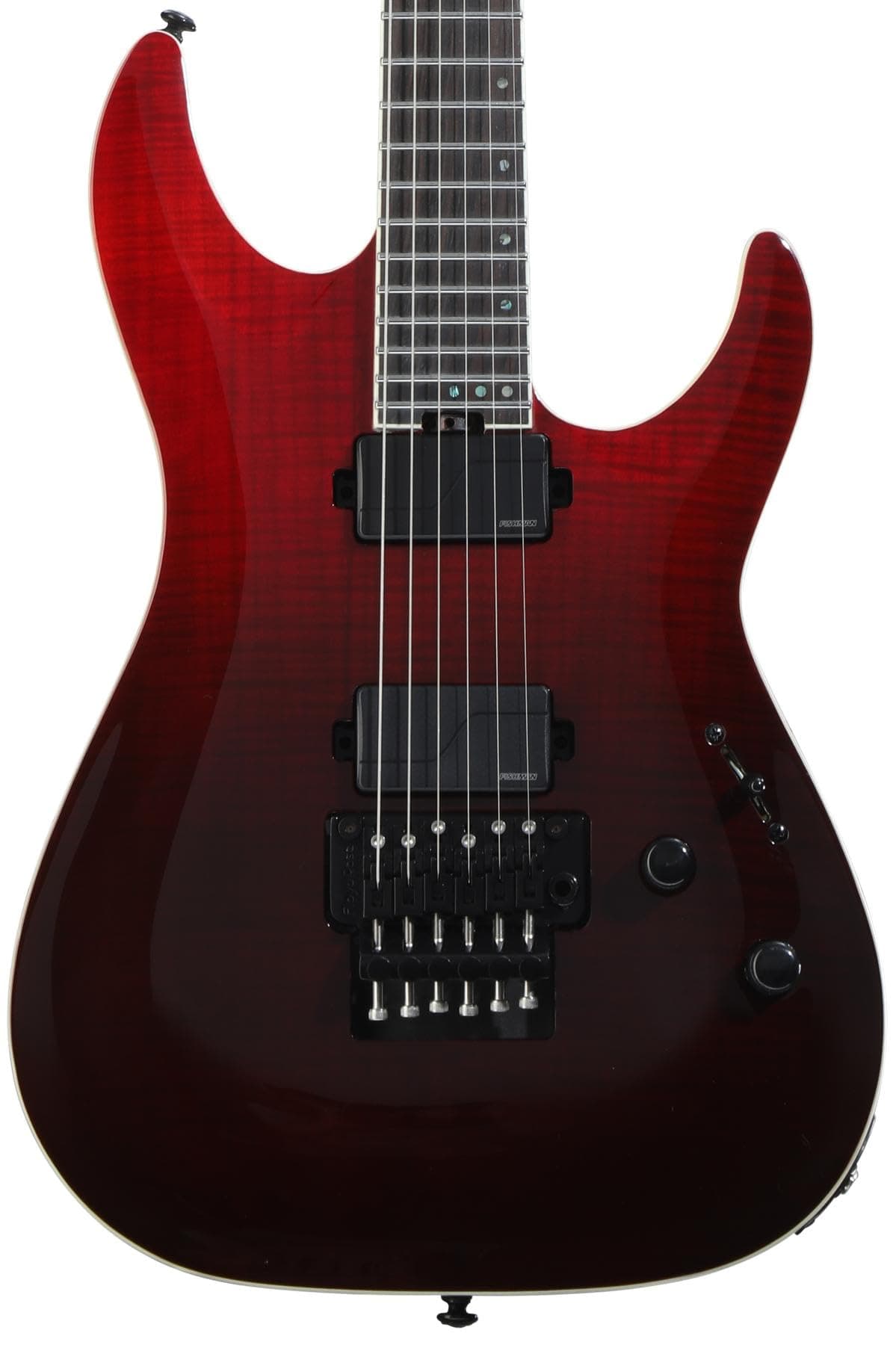 Schecter C-1 FR SLS Elite Guitarra Eléctrica Floyd Rose Humbucker Sustainiac - Blood Burst 1371