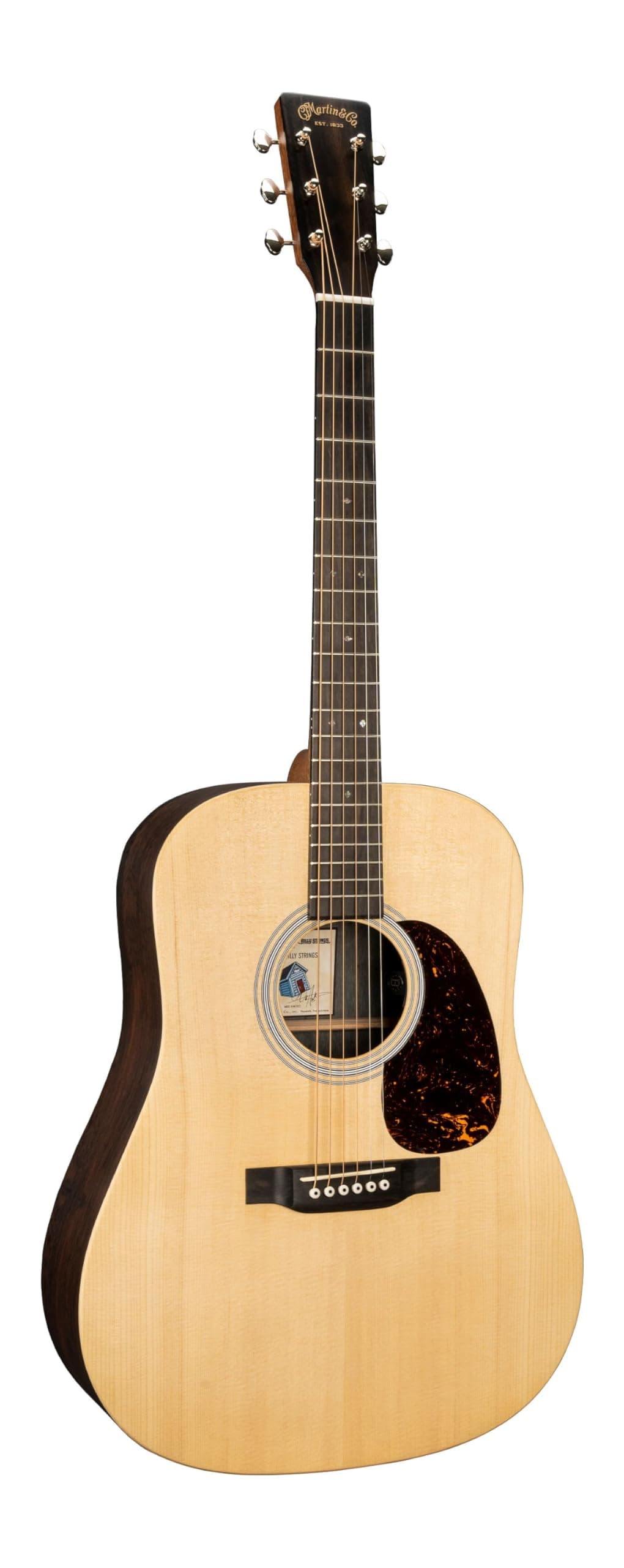 Martin D-X2E Billy Strings Guitarra Acústica Diestro Electroacústica de Madera HPL con Estuche y Pastilla Fishman 11DX2EBILLYSTRINGS