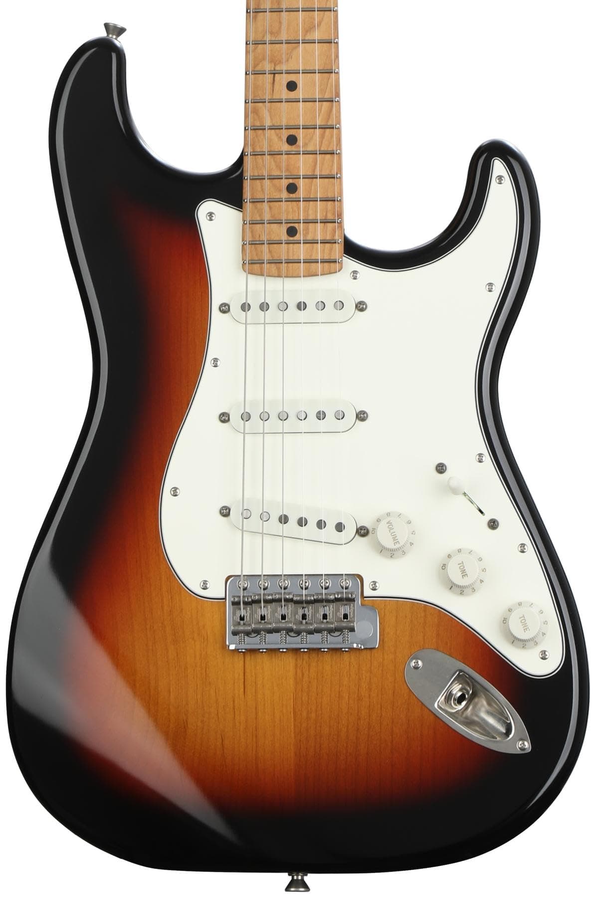 Xotic XSC-1 California Classic Guitarra Eléctrica - 3-Tone Burst con Diapasón de Maple Tostado XSC-1SW-3TB-M
