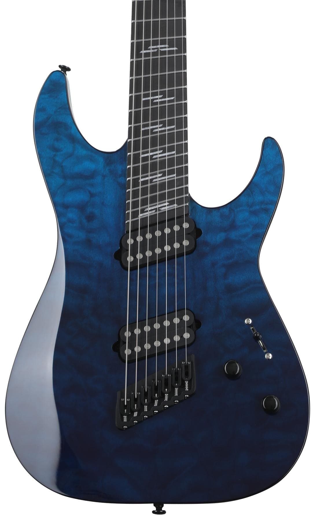 Schecter Reaper-7 Elite Multiescala Guitarra Eléctrica de 7 Cuerdas - Deep Ocean Blue 2188