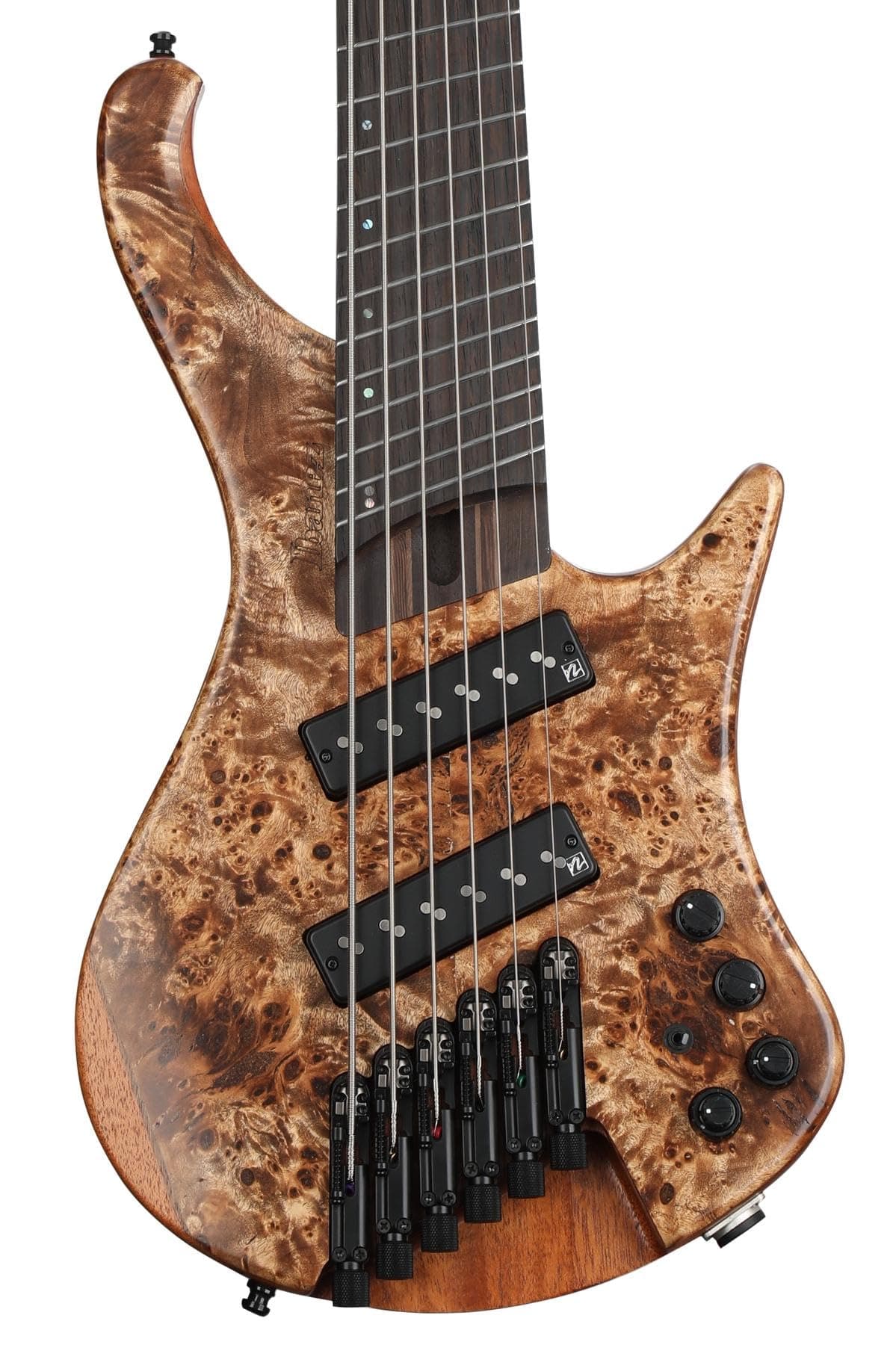 Ibanez EHB EHB1506MS-ABL Bajo eléctrico ergonómico sin pala 6 cuerdas multiescala - Antique Brown Stained Low Gloss