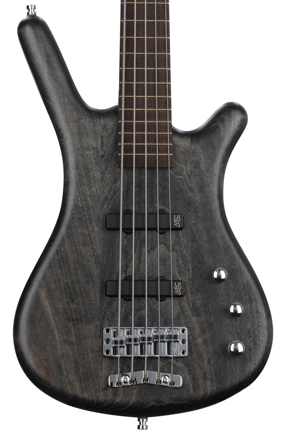 Warwick Pro Series Corvette Standard Bajo Eléctrico 5 Cuerdas - Nirvana Black, cuerpo de fresno, diapasón Wenge, active pickups, código GPS1245 03AA ASH FR