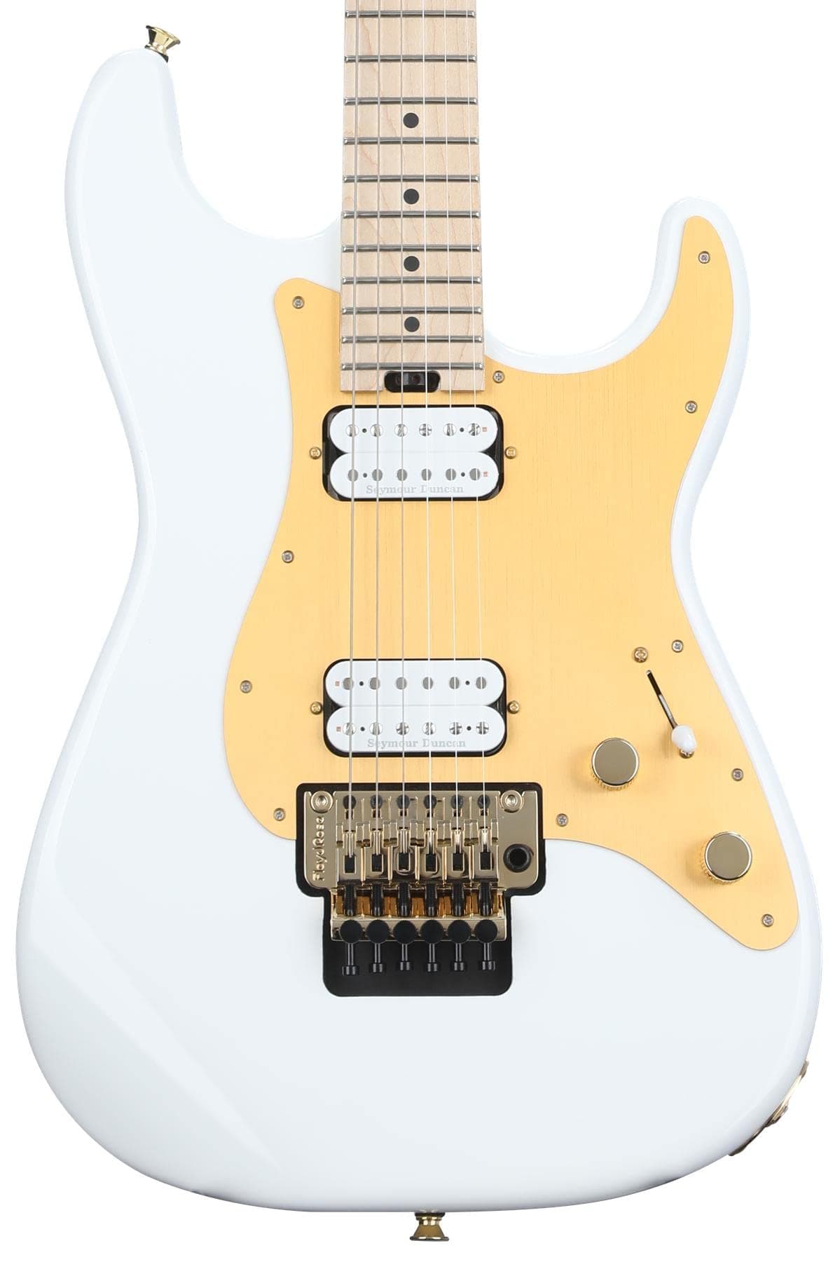 Charvel Pro-Mod So-Cal Style 1 HH FR Guitarra Eléctrica Floyd Rose Snow White Blanca 2966041576