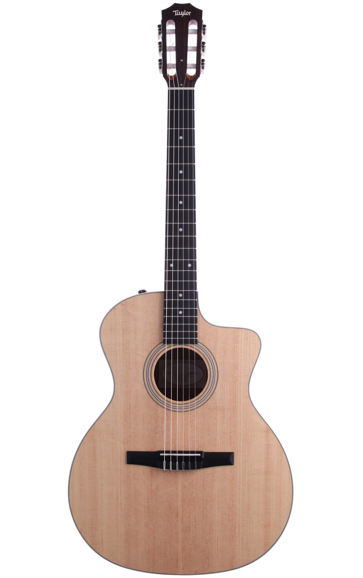 Taylor 214ce-N Guitarra Acústica de Cuerdas de Nylon Grand Auditorium, Palisandro (Rosewood)