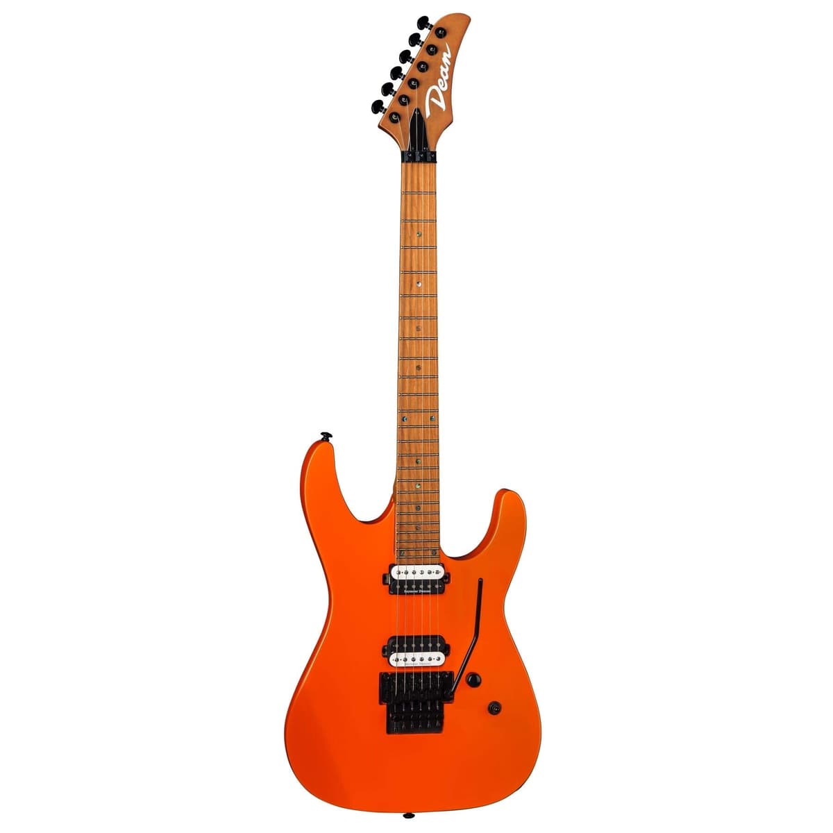 Dean MD24 Floyd, Guitarra Eléctrica, Mástil de Arce Tostado, Vintage Orange MD24 F RM VOR