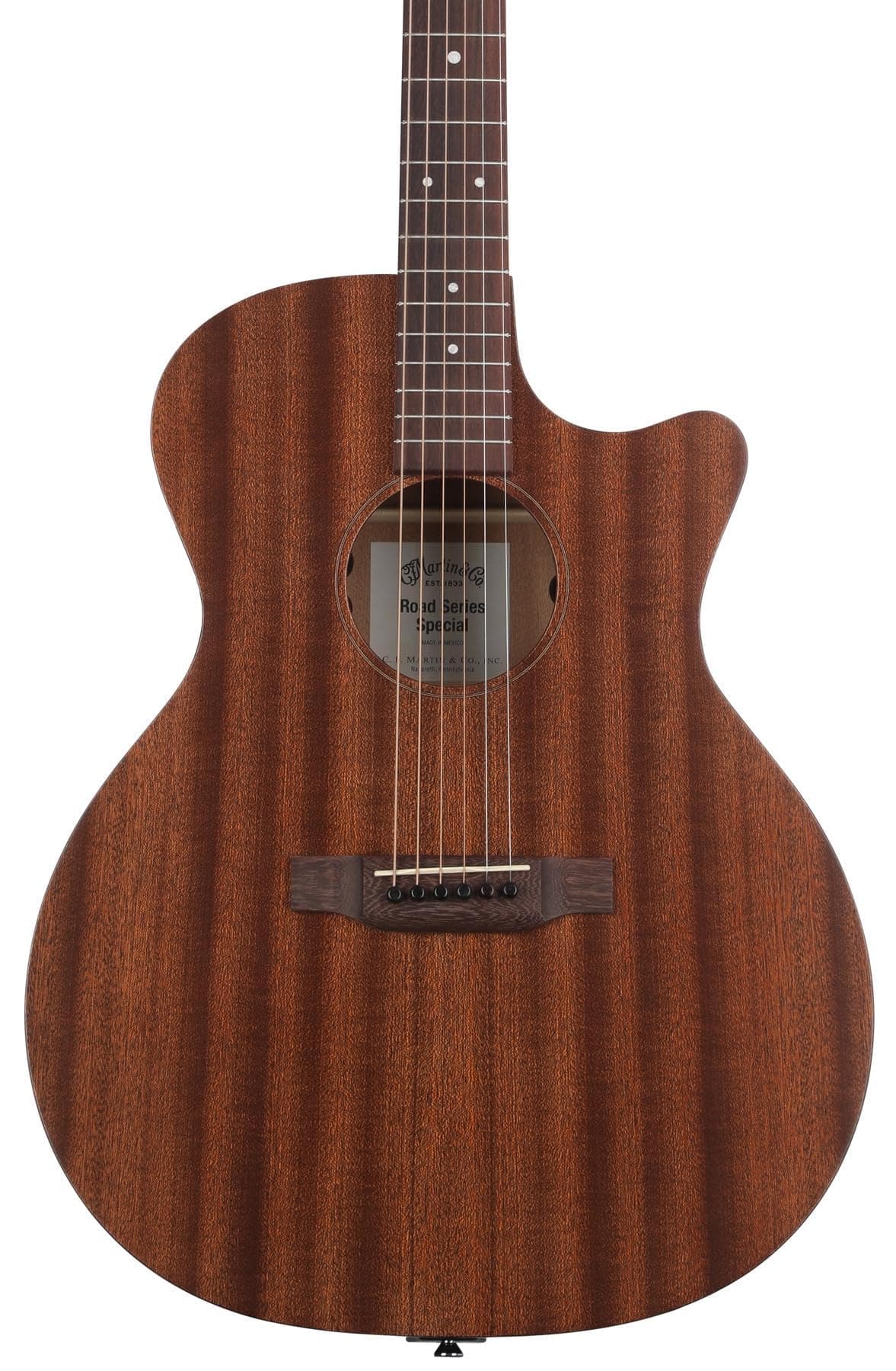 Martin Road Series GPC-10E Guitarra Acústica-Electroacústica Natural con Cutaway y Electrónica Fishman 11SPECIAL01131