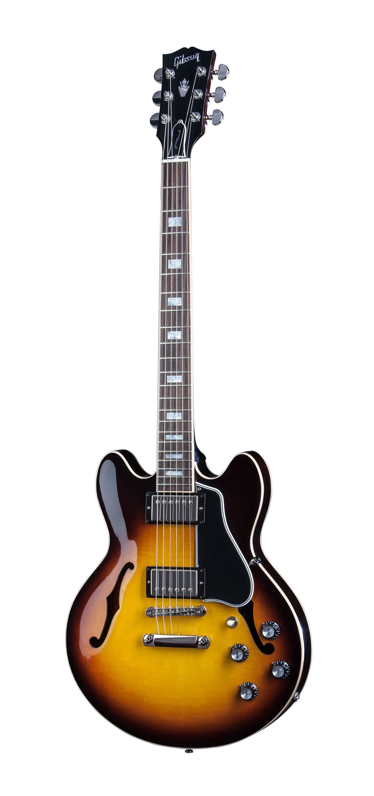 Gibson Memphis ES-339 2015 - Guitarra Eléctrica Semihueca, acabado Gloss Sunset Burst, Custom Memphis, modelo ES33915SBNH1