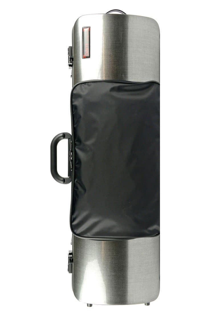 Bam Hightech 2011XLT Estuche Oblongo para Violín 4/4 con Exterior Estilo Tweed y Bolsillo Pequeño para Partituras