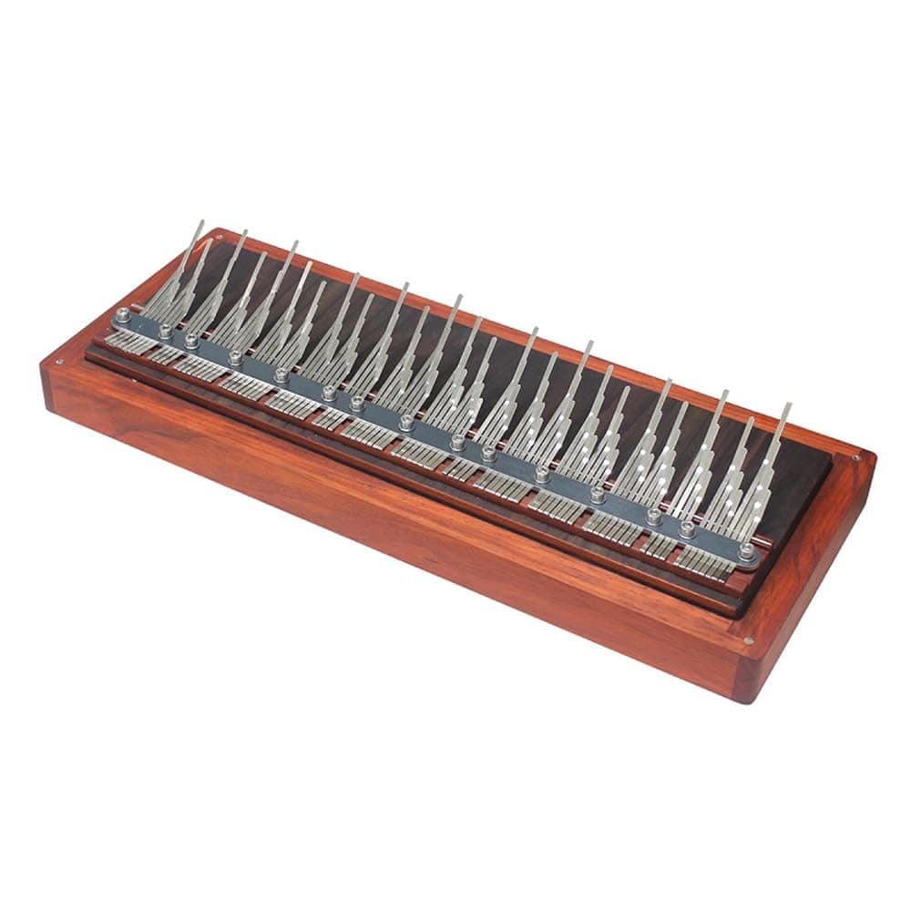 BailingDS MZQ004 Kalimba Cromática 72 Teclas 3 Octavas, Array Mbira, Finger Piano, Piano de Dedos Escala Cromática, Instrumento Musical Portátil