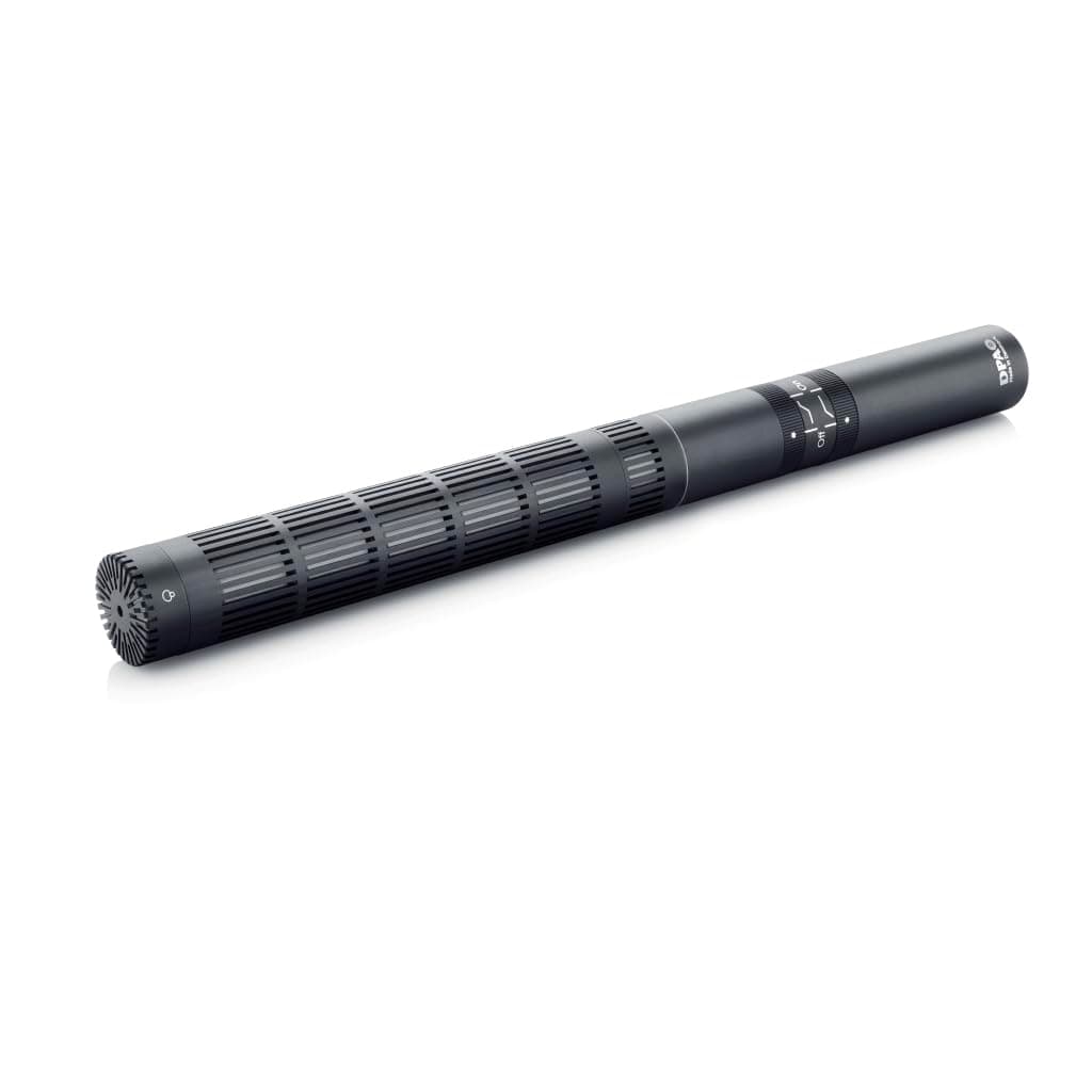 DPA d:dicate 4017B Micrófono Shotgun Supercardioide Profesional con Preamplificador, 20Hz-20kHz, DPA Microphones