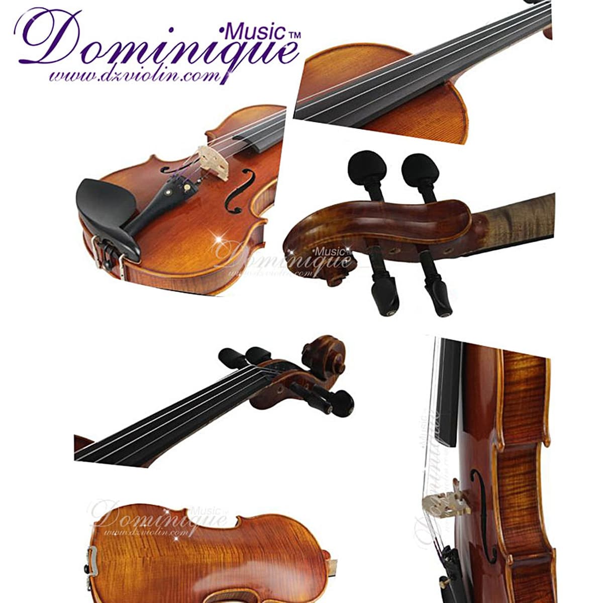 D Z Strad 250 Viola Hecha a Mano con Estuche y Arco 16" Modelo 250