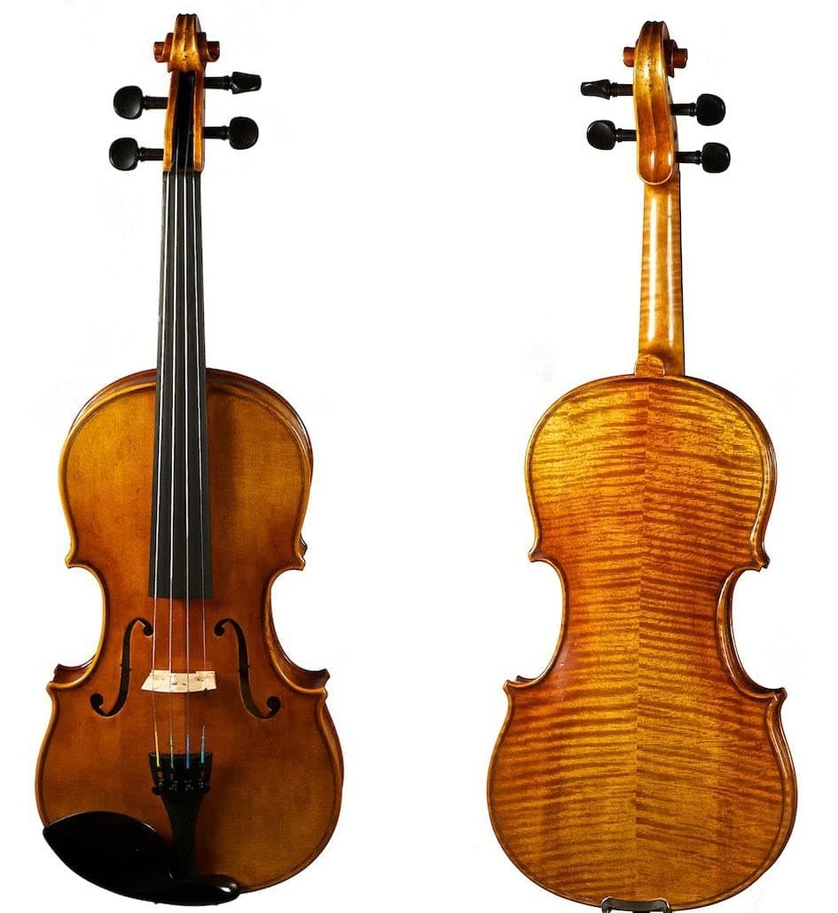 D Z Strad 2011 Viola N2011 con arco, estuche, resina y apoyabrazos (tamaño 13")