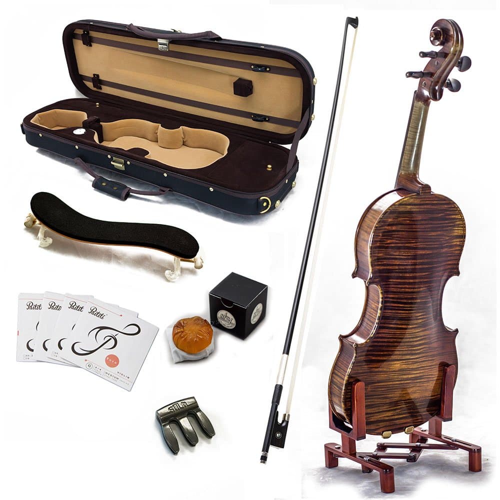 Sky Grand Master Series VN515 4/4 AAA+ Maple Violín Profesional Fiddle Nuevo
